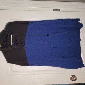American Eagle hoodie, 3XL black and blue